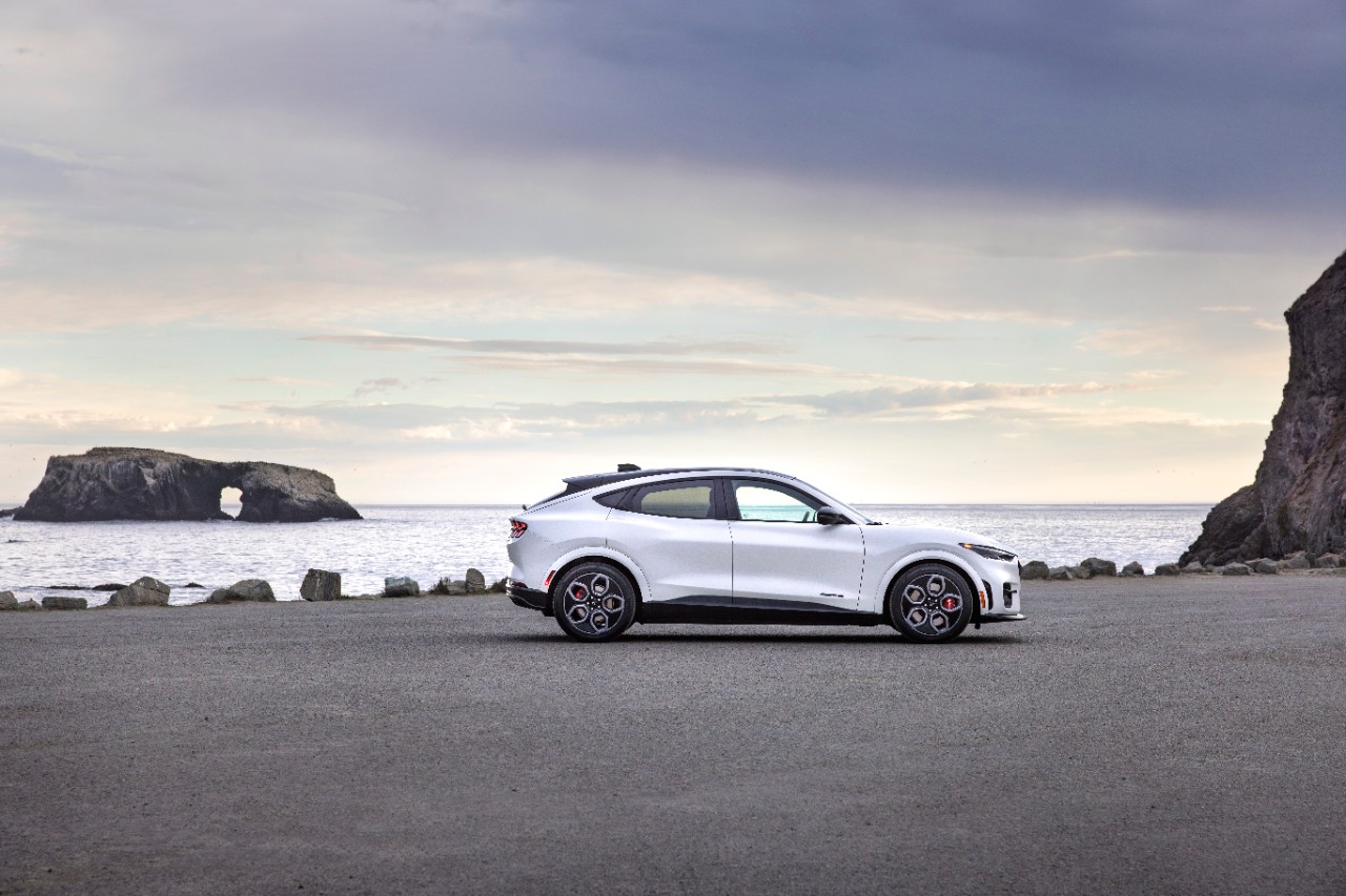 2026 Ford Mustang Mach-E Extended Range e-AWD Premium — Profile