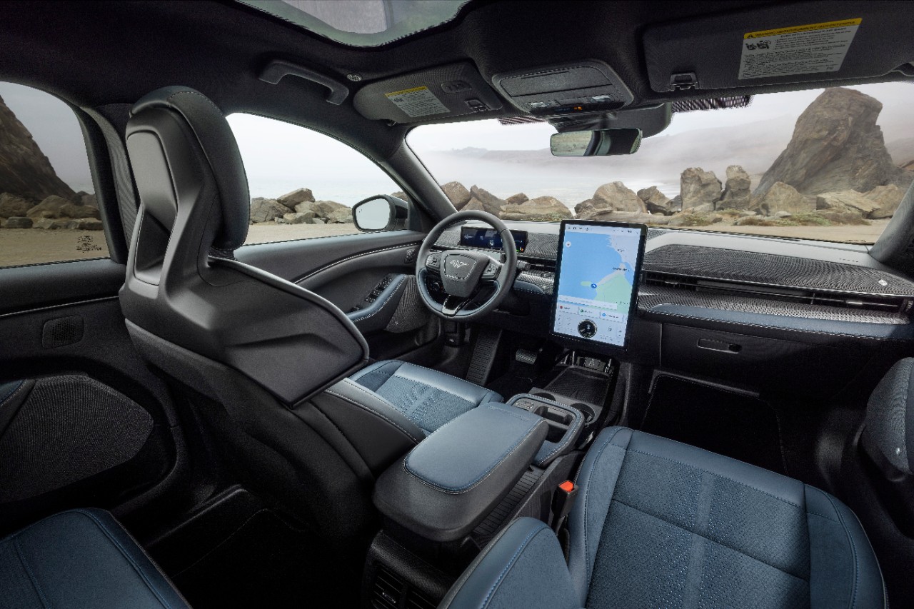 2026 Ford Mustang Mach-E Extended Range e-AWD Premium — Dashboard