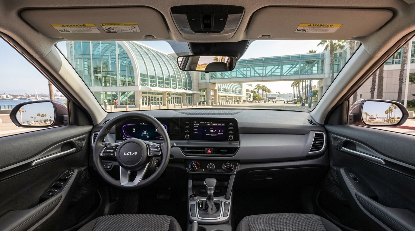 2026 Kia Seltos S (FWD) — Dashboard