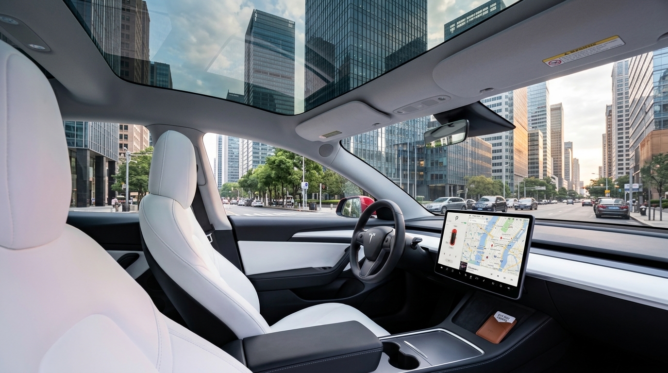 2026 Tesla Model 3 RWD — Interior