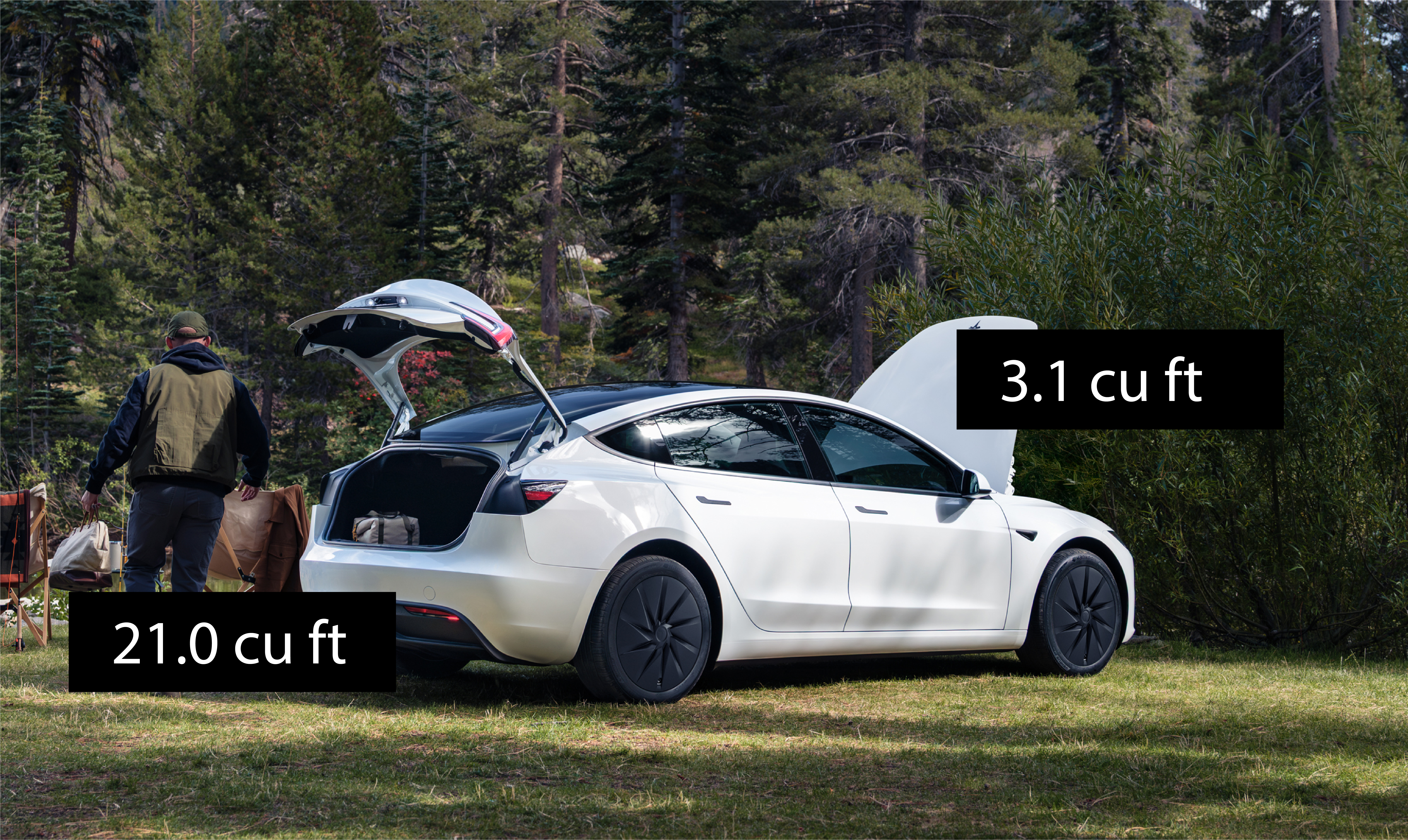 2026 Tesla Model 3 RWD — Cargo