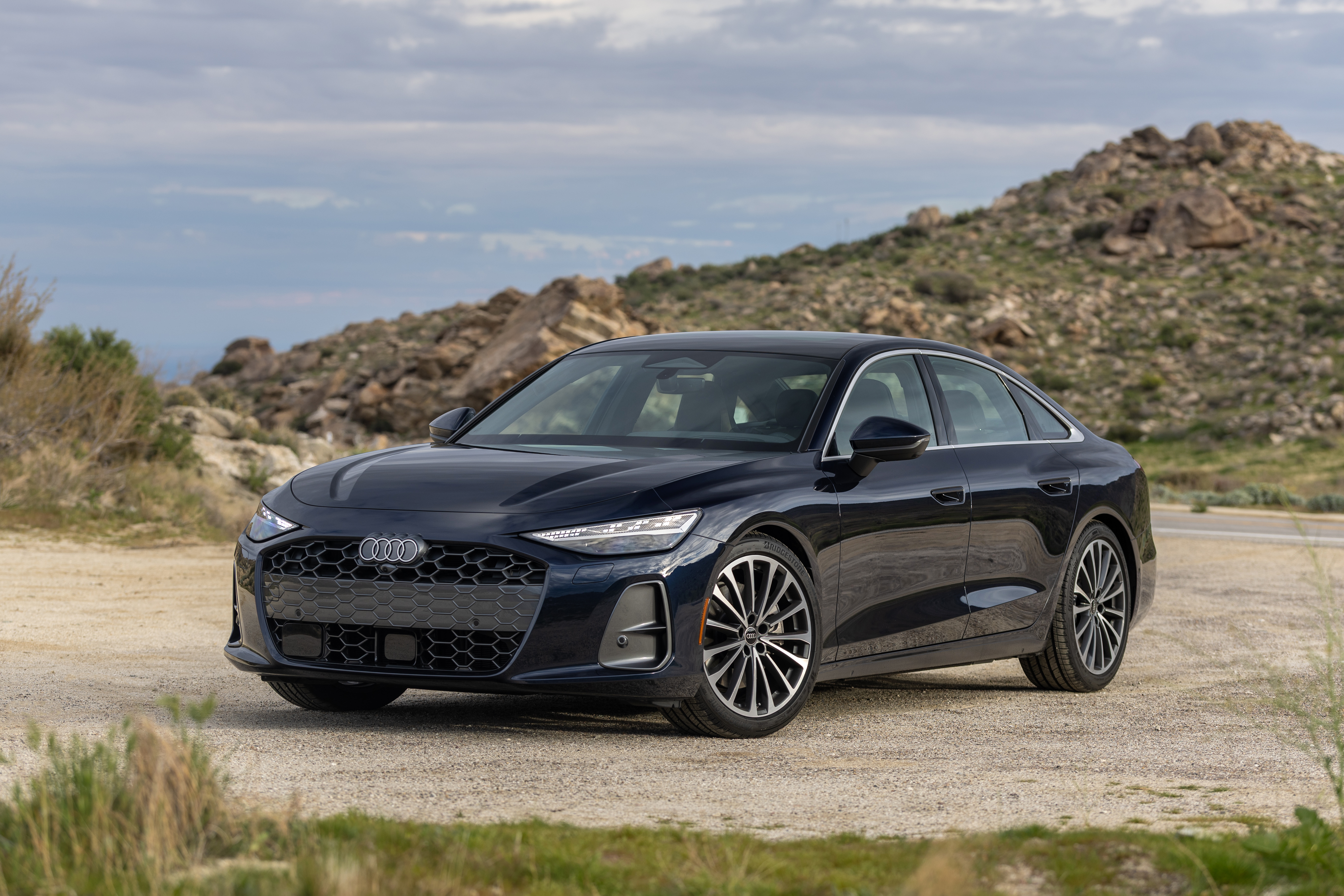 2026 Audi A6 Premium Plus — Front three-quarter