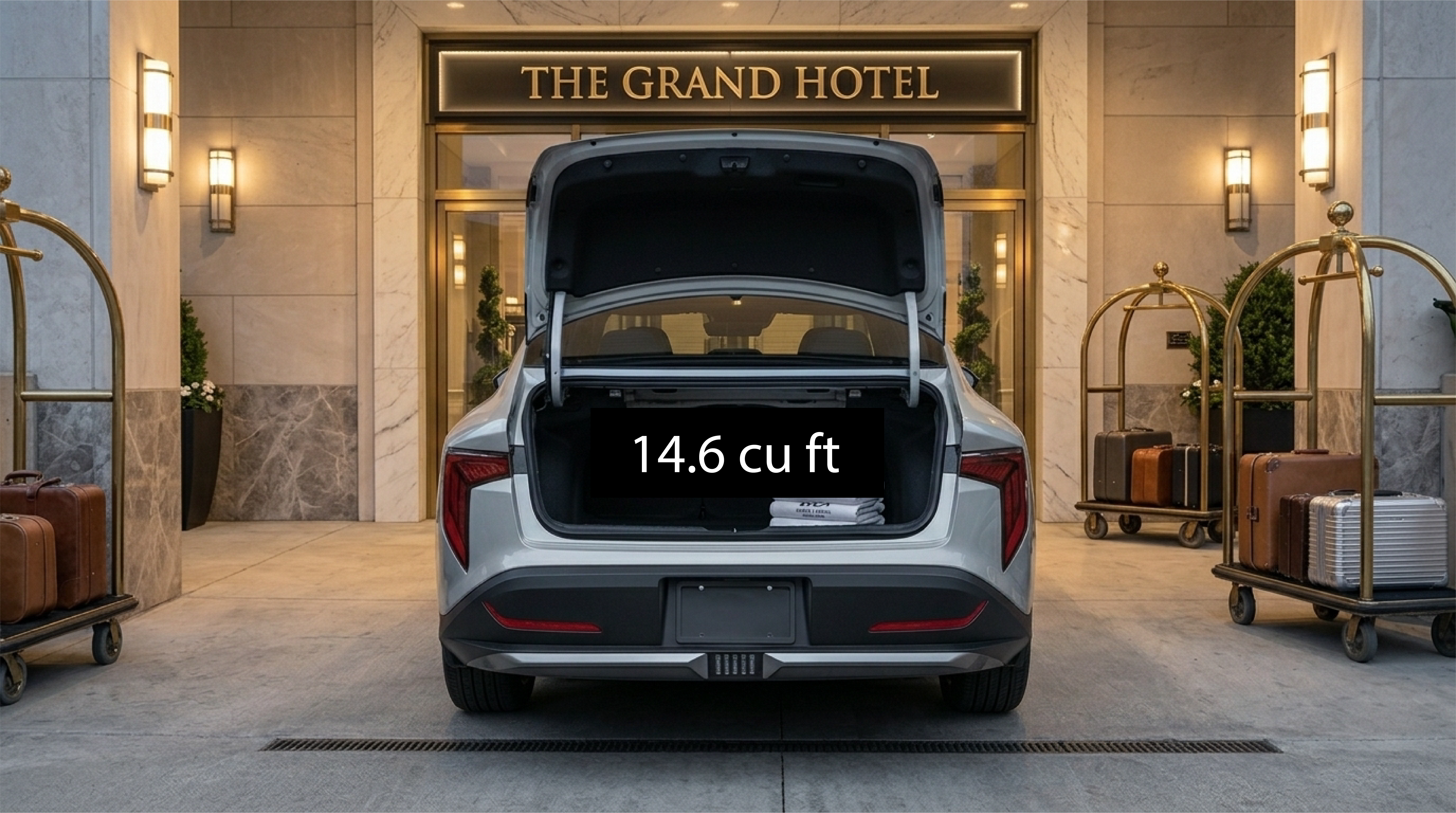 2026 Kia K4 GT-Line — Cargo