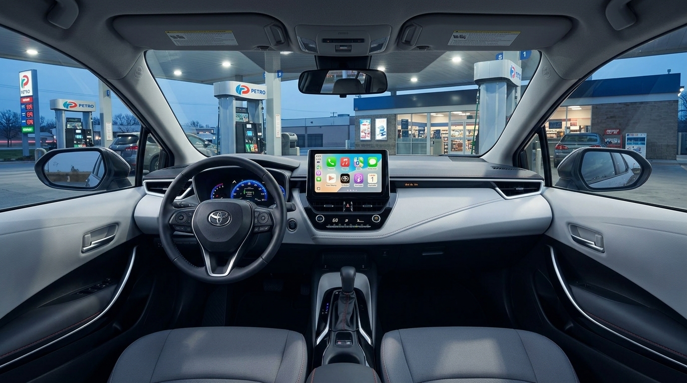 2026 Toyota Corolla Hybrid LE (FWD) — Dashboard