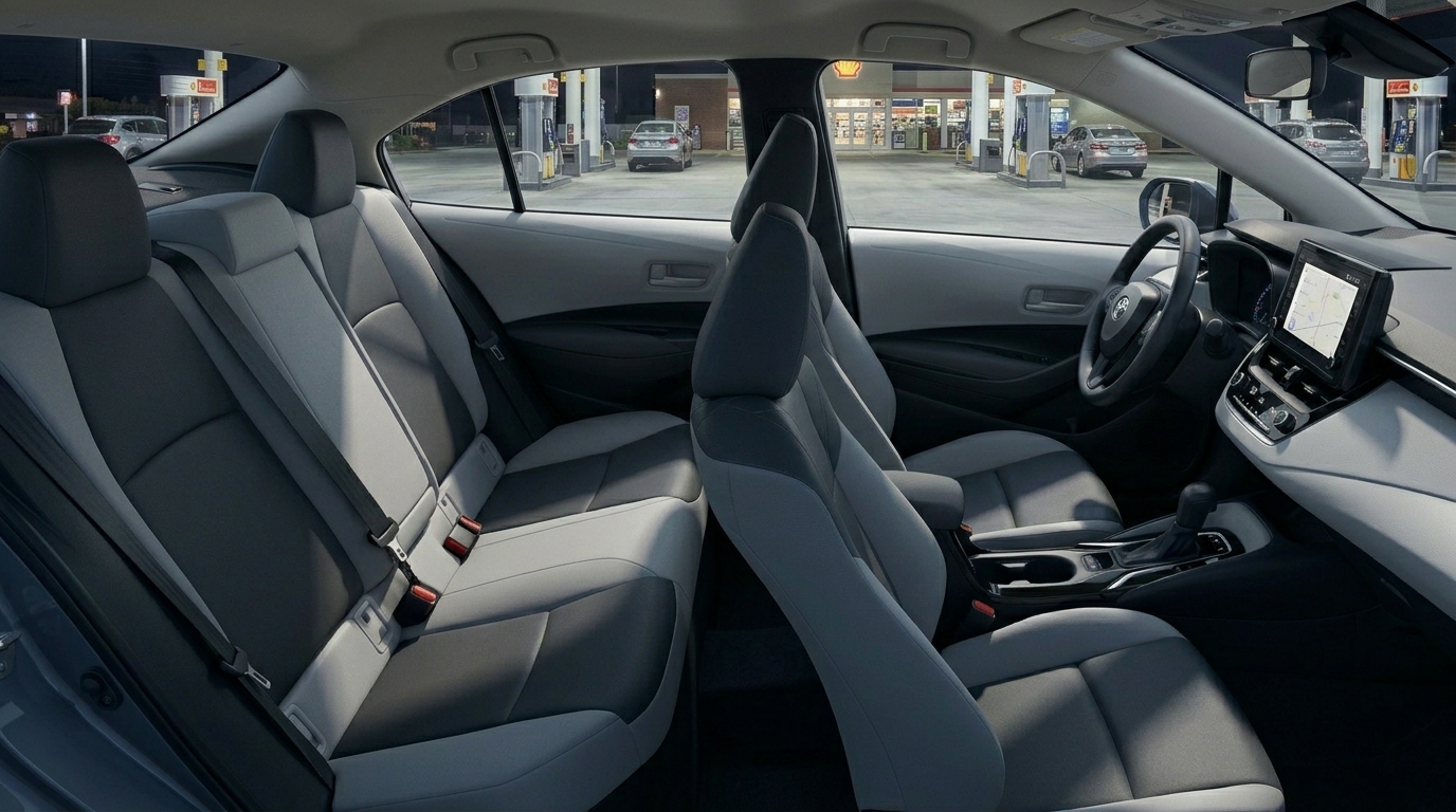 2026 Toyota Corolla Hybrid LE (FWD) — Interior