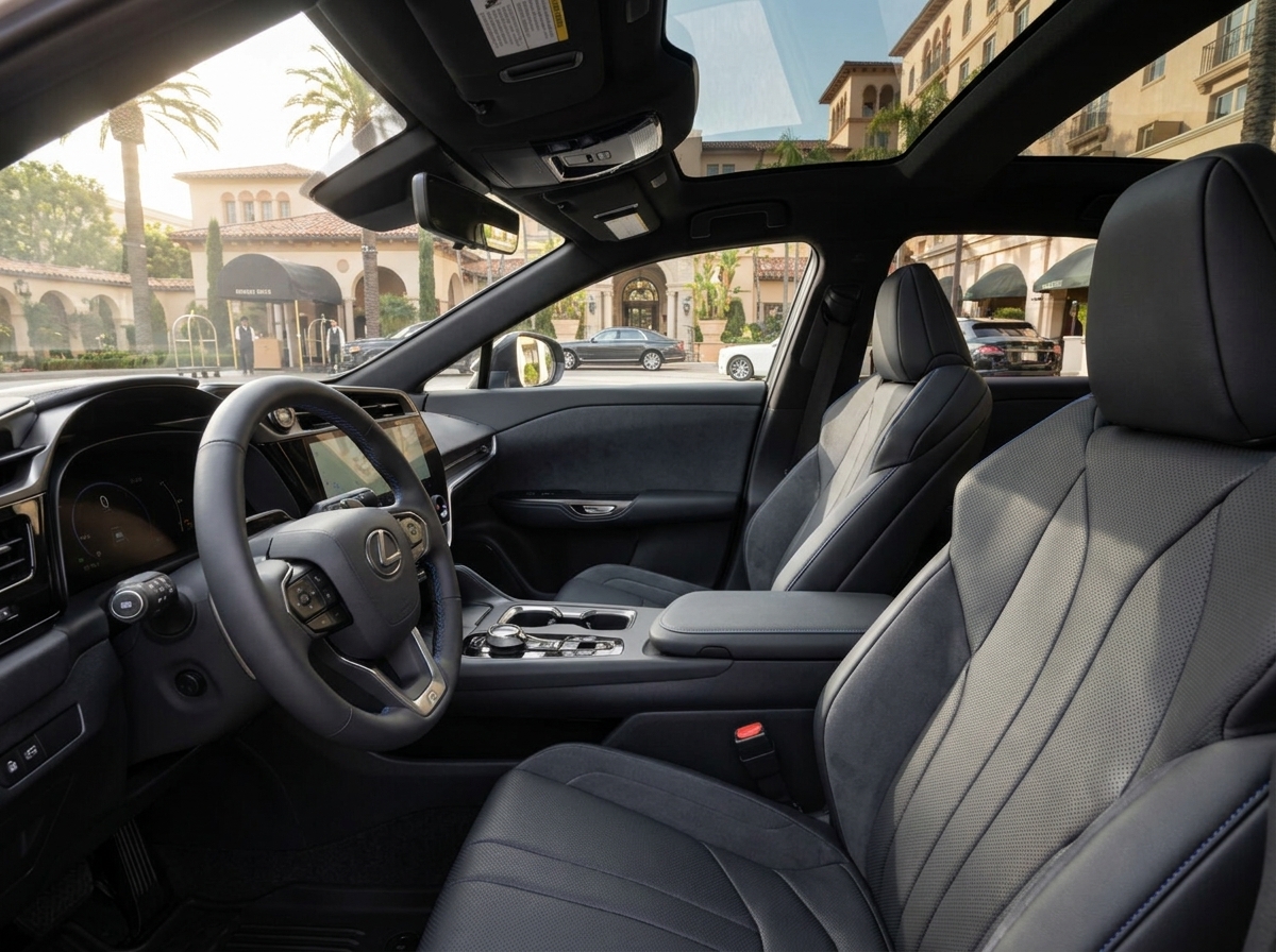 2026 Lexus RZ 550e FSport — Interior