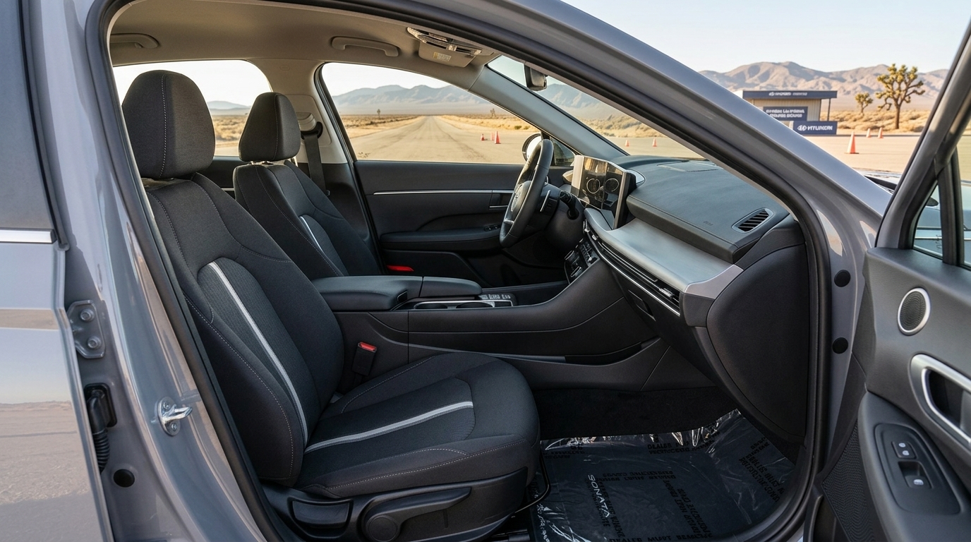 2026 Hyundai Sonata SEL Hybrid — Interior
