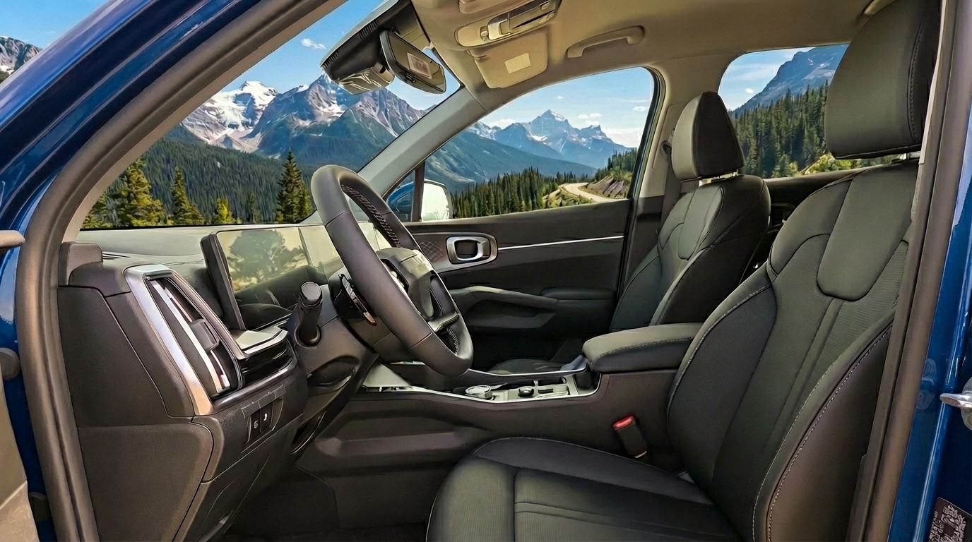 2026 Kia Sorento Hybrid EX (AWD) — Interior
