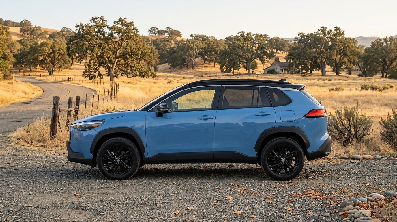 2026 Toyota Corolla Cross Hybrid XSE AWD — Profile