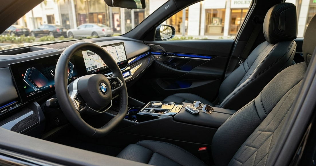 2026 BMW 530i xDrive — Interior