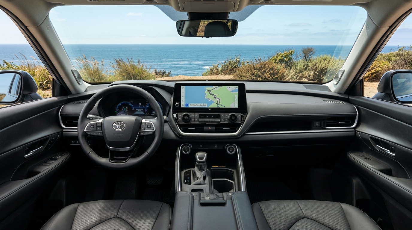 2026 Toyota Grand Highlander Hybrid Limited AWD — Dashboard