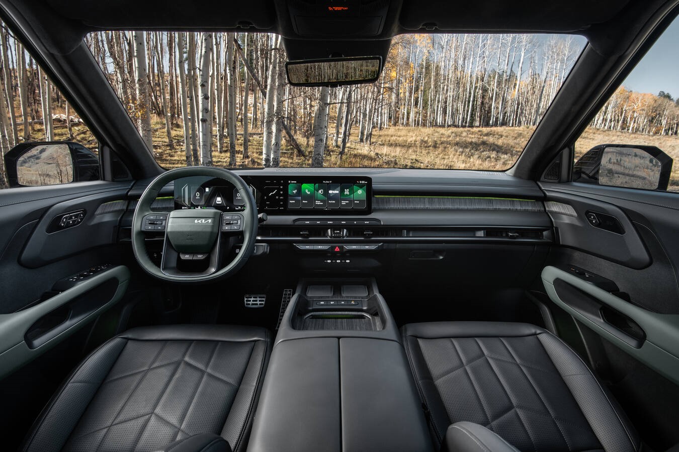 2027 Kia Telluride  Hybrid EX (AWD) — Dashboard