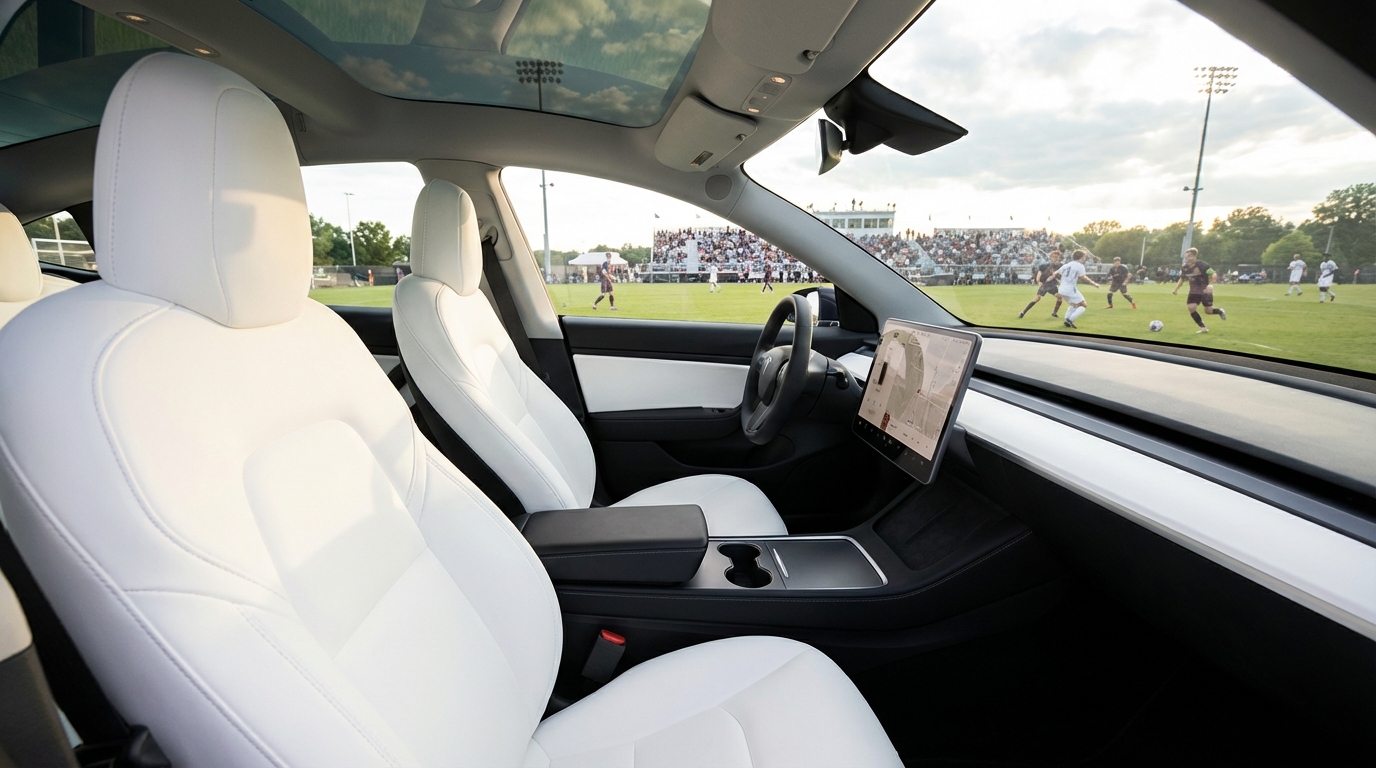 2026 Tesla Model Y Premium AWD — Interior