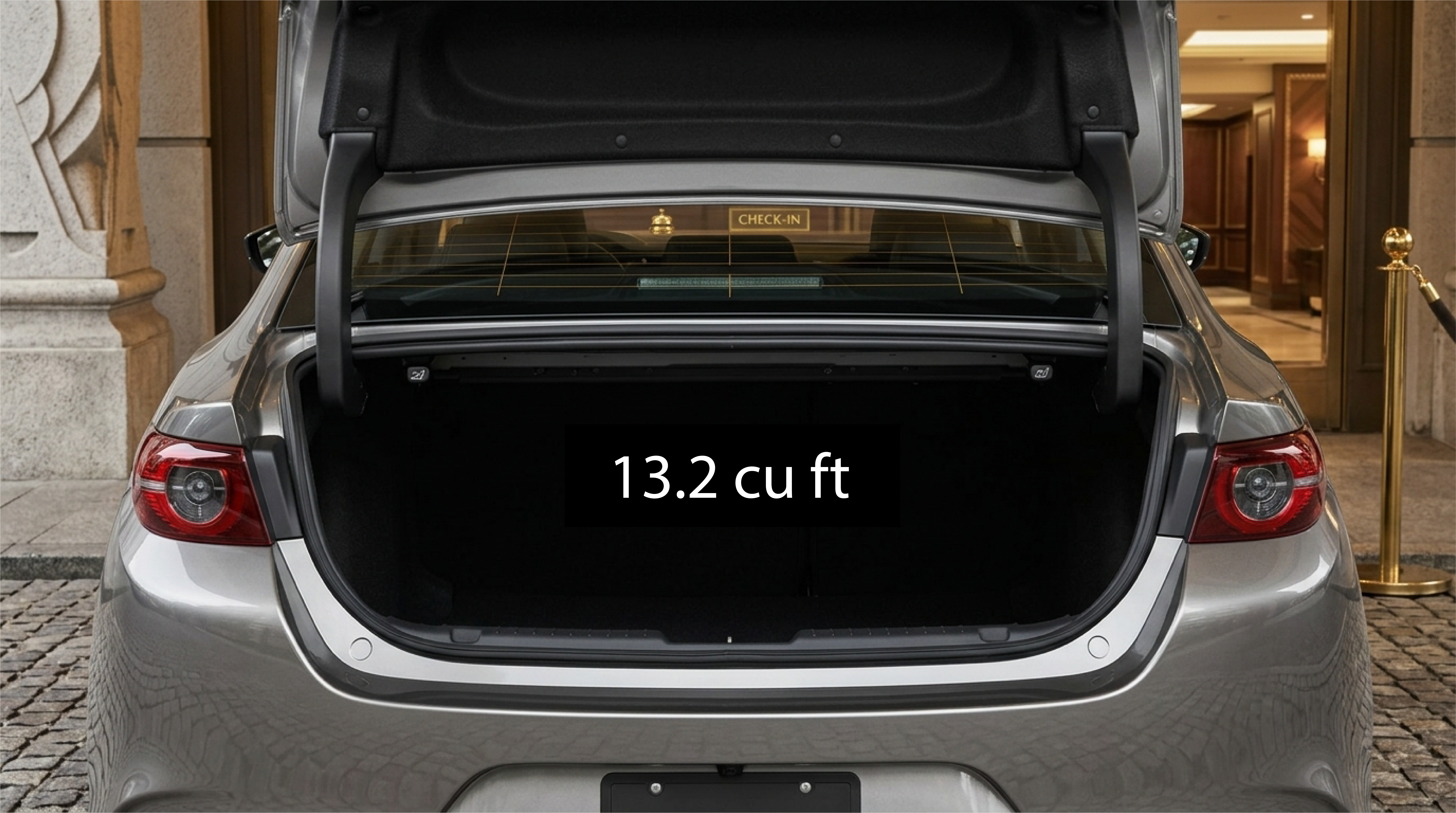 2026 Mazda 3 2.5 S Select Sport Sedan — Cargo