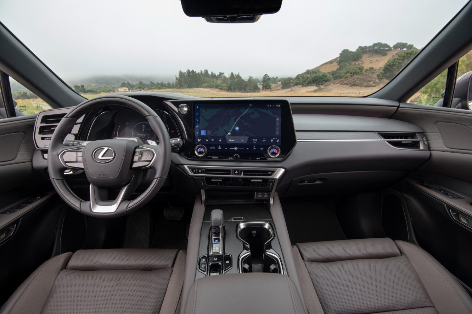 2026 Lexus RX 350h Premium AWD — Dashboard