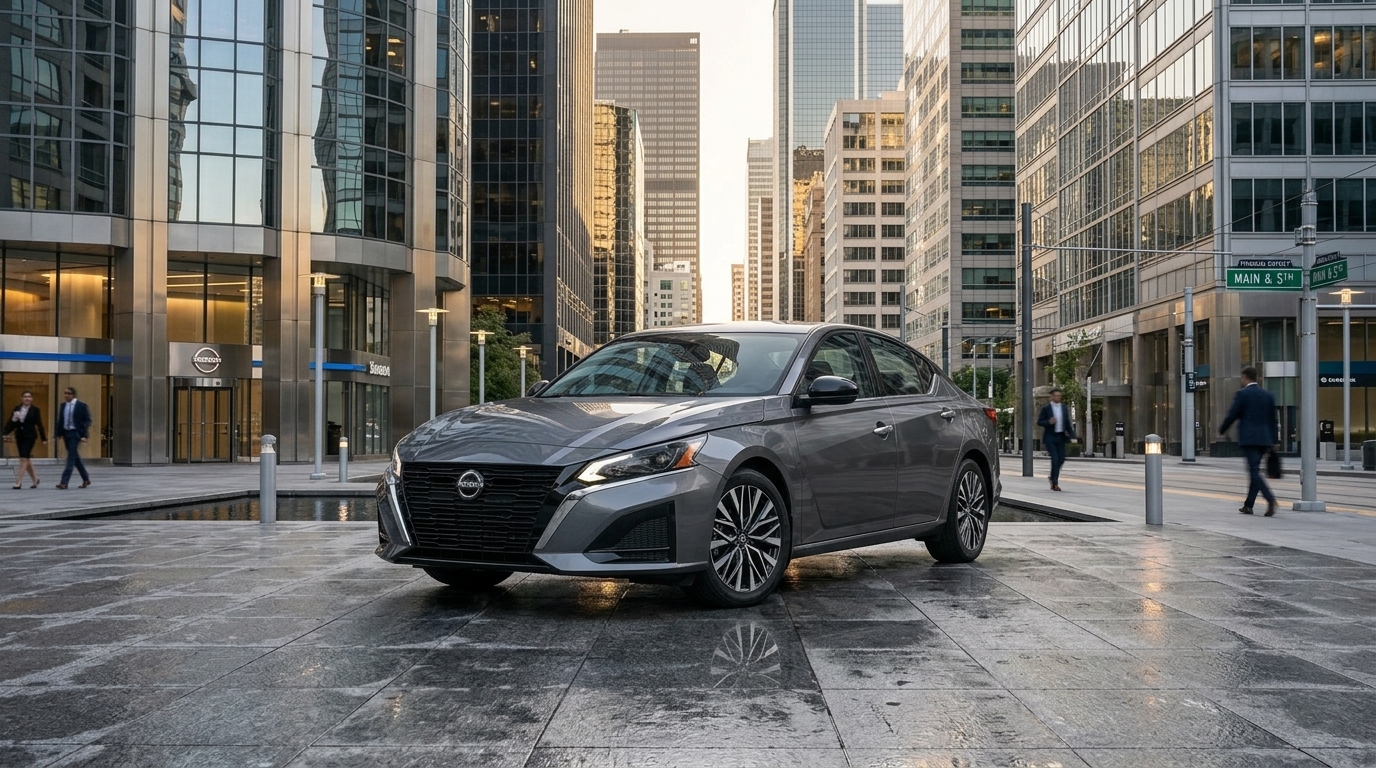 2026 Nissan Altima SV FWD — Front three-quarter