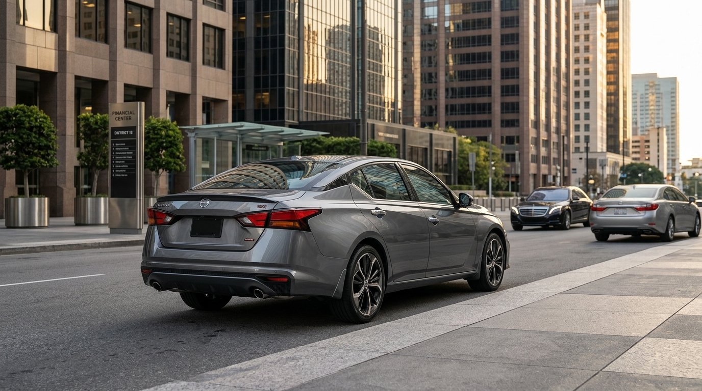 2026 Nissan Altima SV FWD — Rear three-quarter