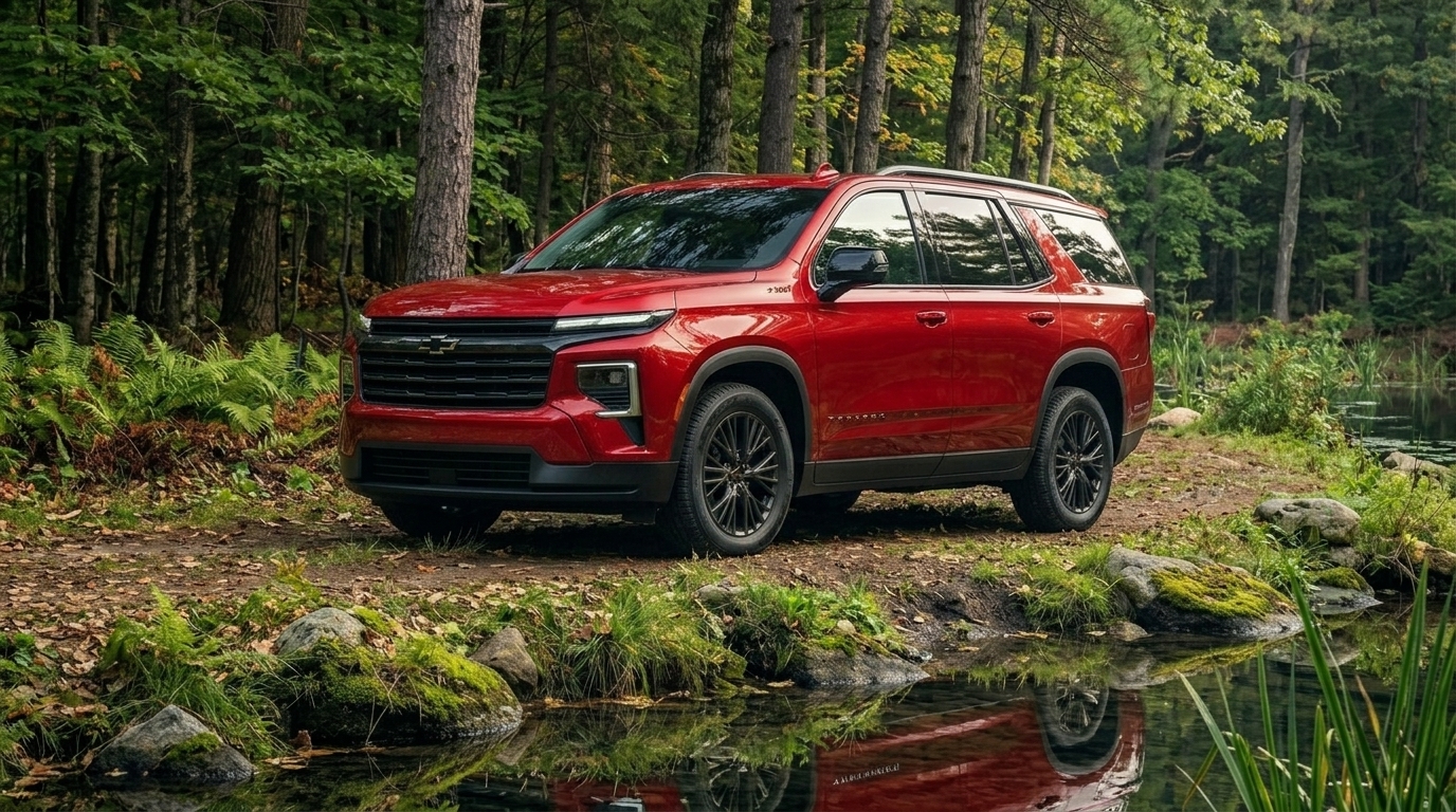 2026 Chevrolet Traverse LT AWD — Front three-quarter
