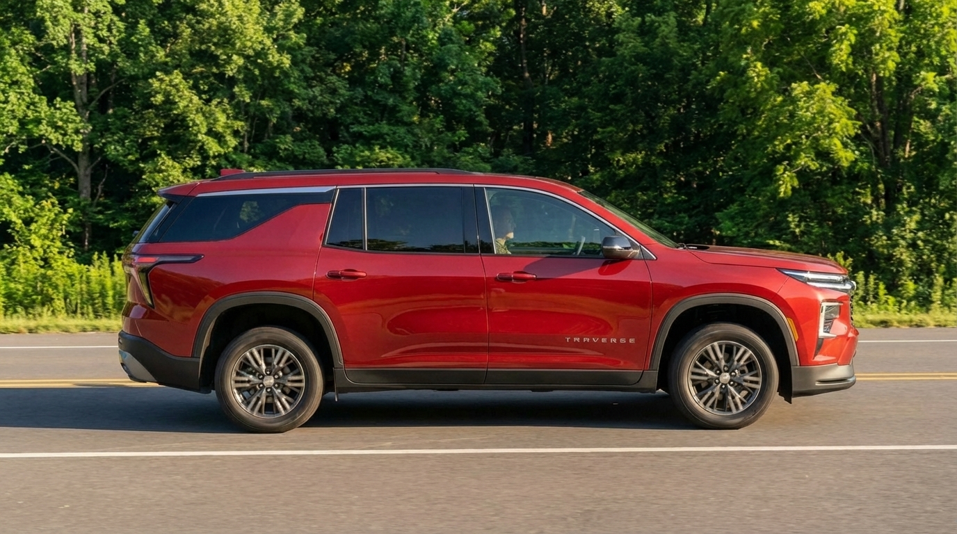 2026 Chevrolet Traverse LT AWD — Profile