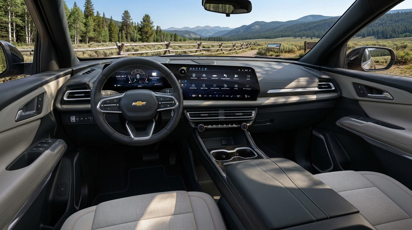 2026 Chevrolet Traverse LT AWD — Dashboard