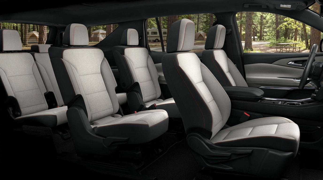 2026 Chevrolet Traverse LT AWD — Interior