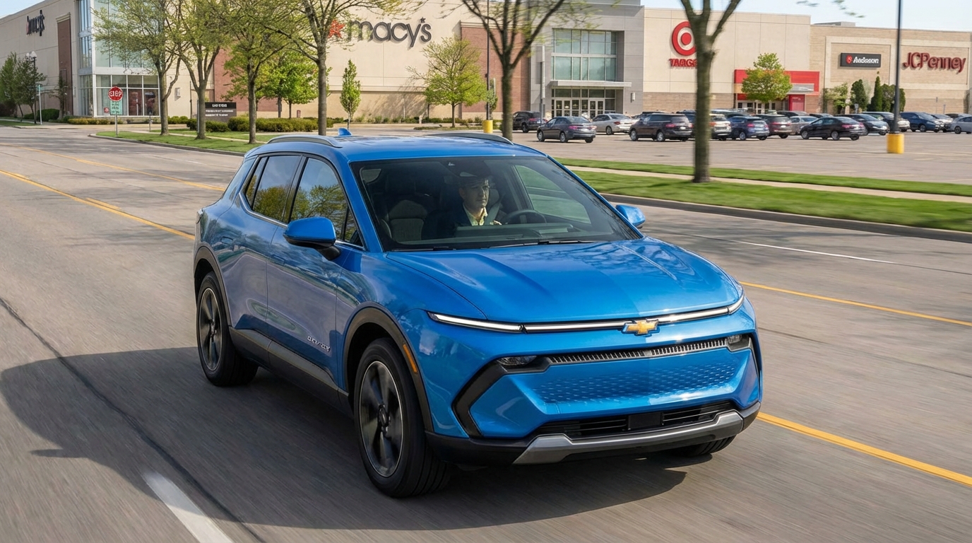 2026 Chevrolet Equinox EV LT1 — Front three-quarter
