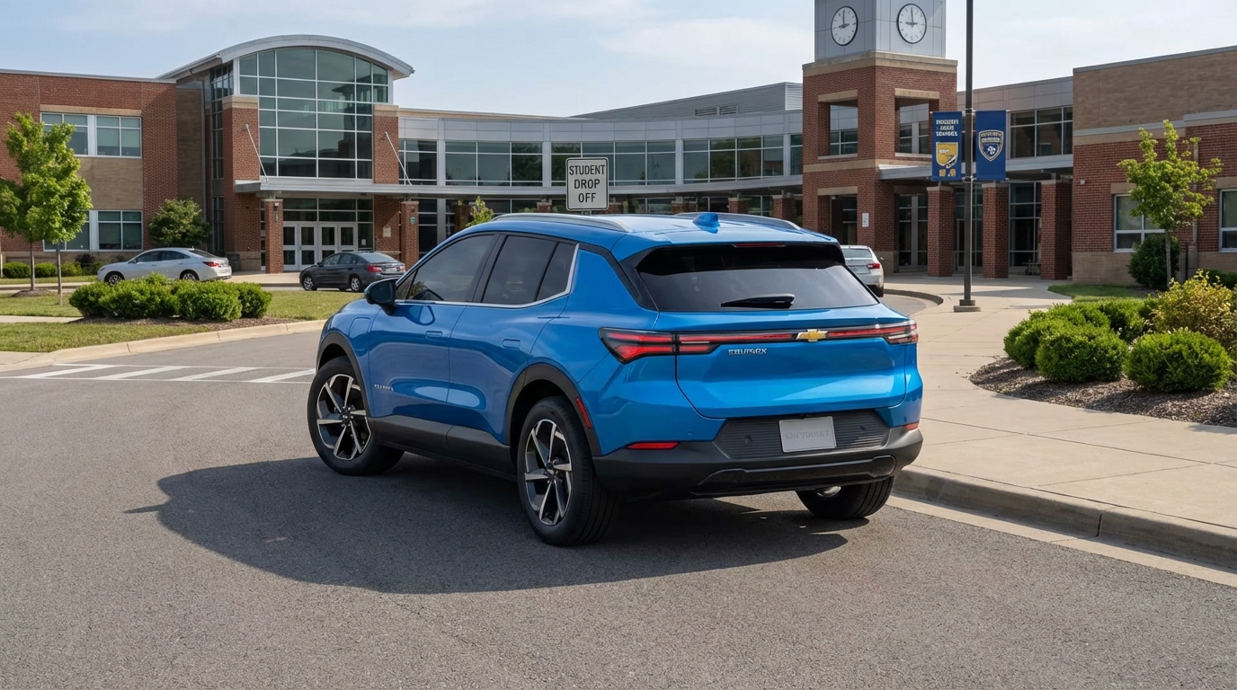 2026 Chevrolet Equinox EV LT1 — Rear three-quarter