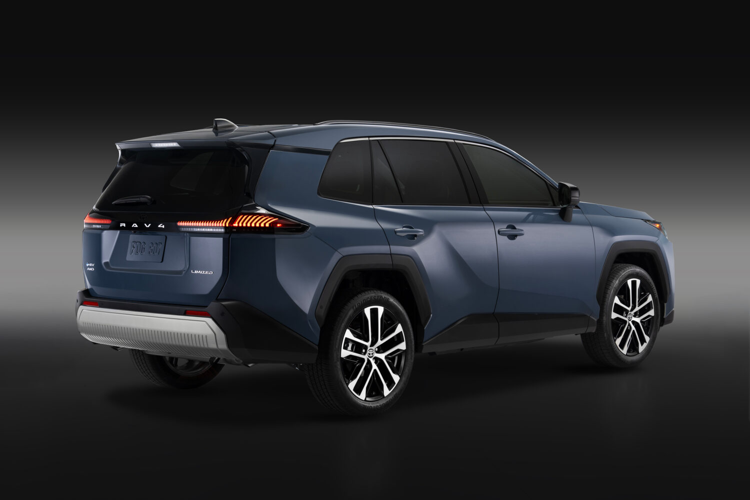 2026 Toyota RAV4 XLE Premium FWD — Rear three-quarter