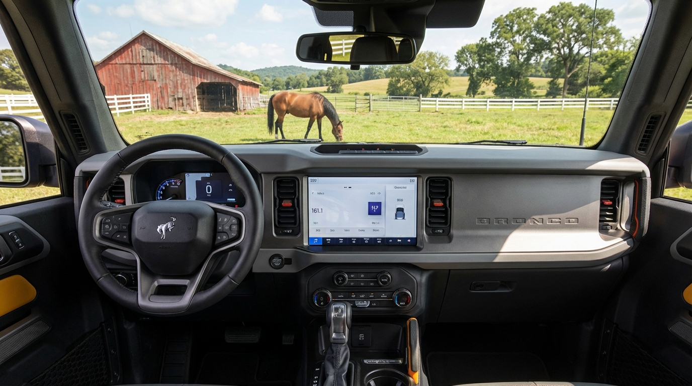 2026 Ford Bronco Big Bend — Dashboard