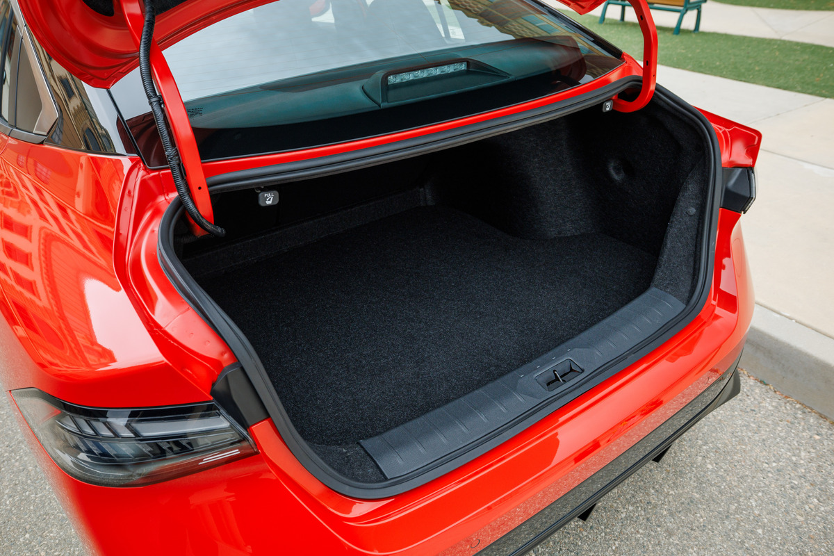2026 Nissan Sentra SV — Cargo