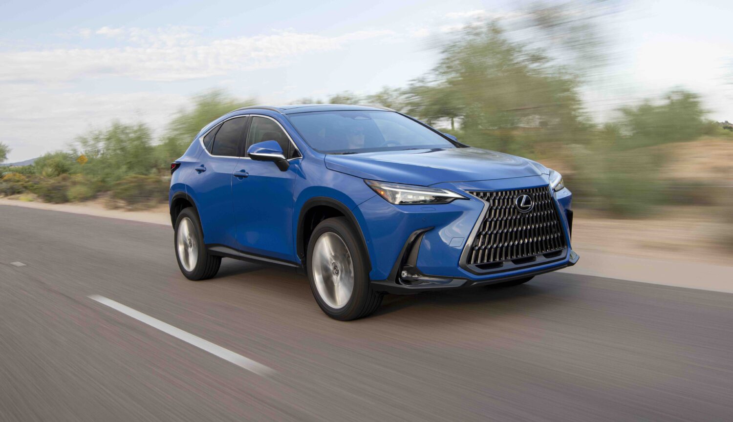 2026 Lexus NX 350h AWD Premium — Front three-quarter