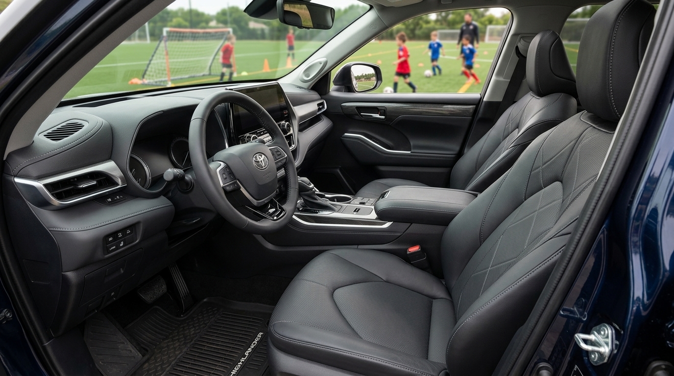 2026 Toyota Highlander XLE AWD — Interior