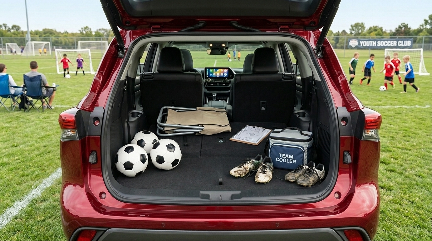 2026 Toyota Highlander XLE AWD — Cargo