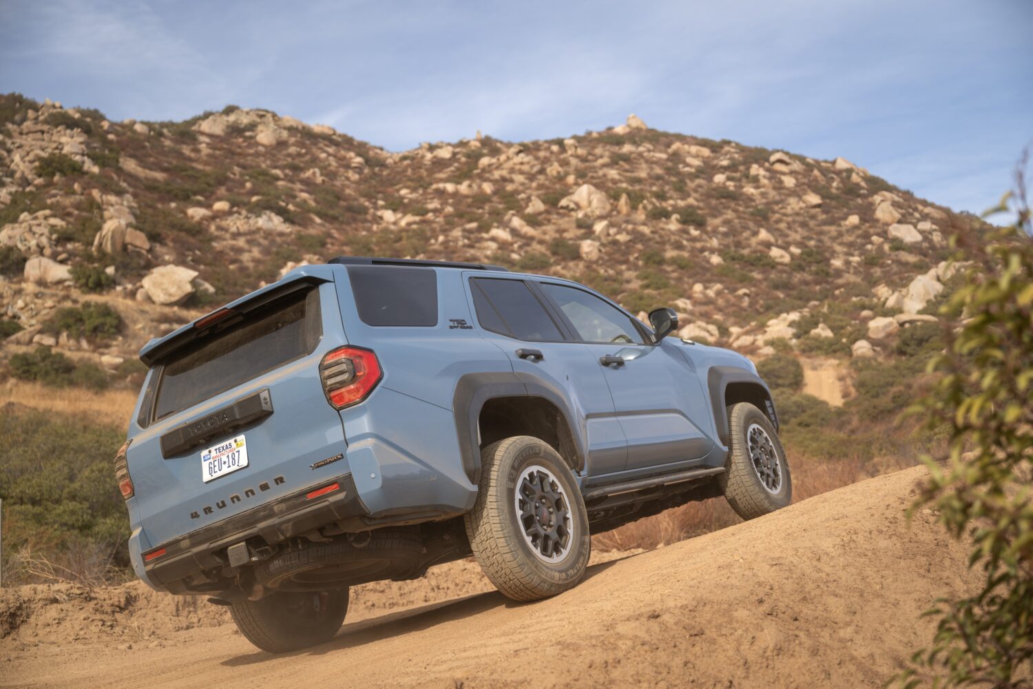 2026 Toyota 4Runner 4x4 TRD Off-Road Premium — Rear three-quarter
