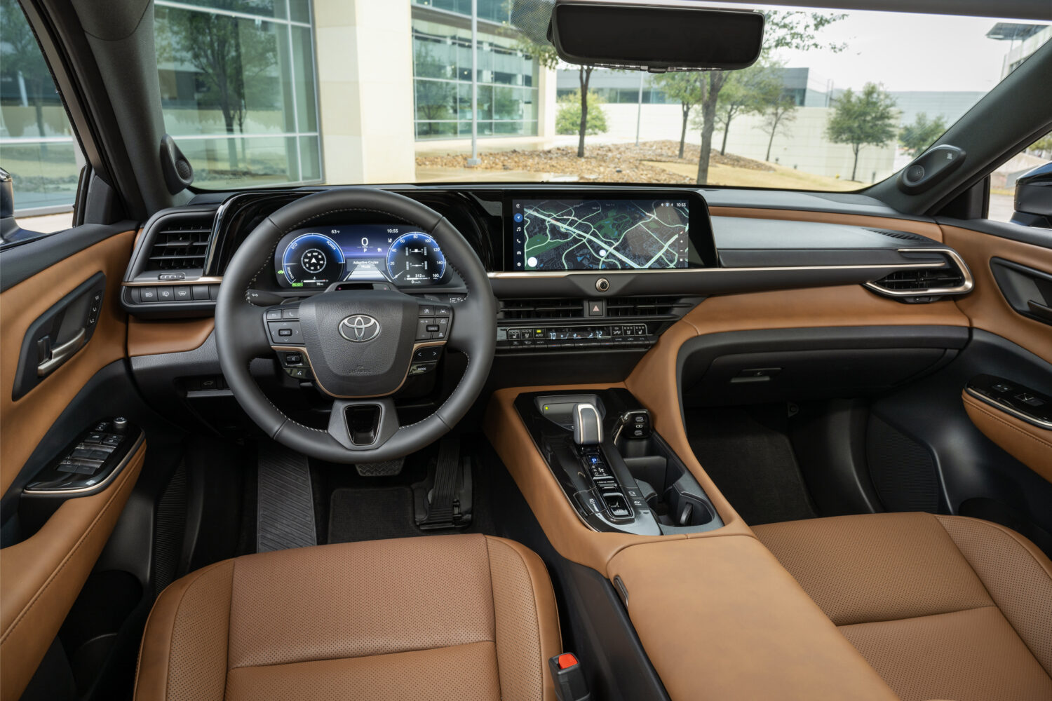 2026 Toyota Crown Signia Limited Hybrid AWD — Dashboard