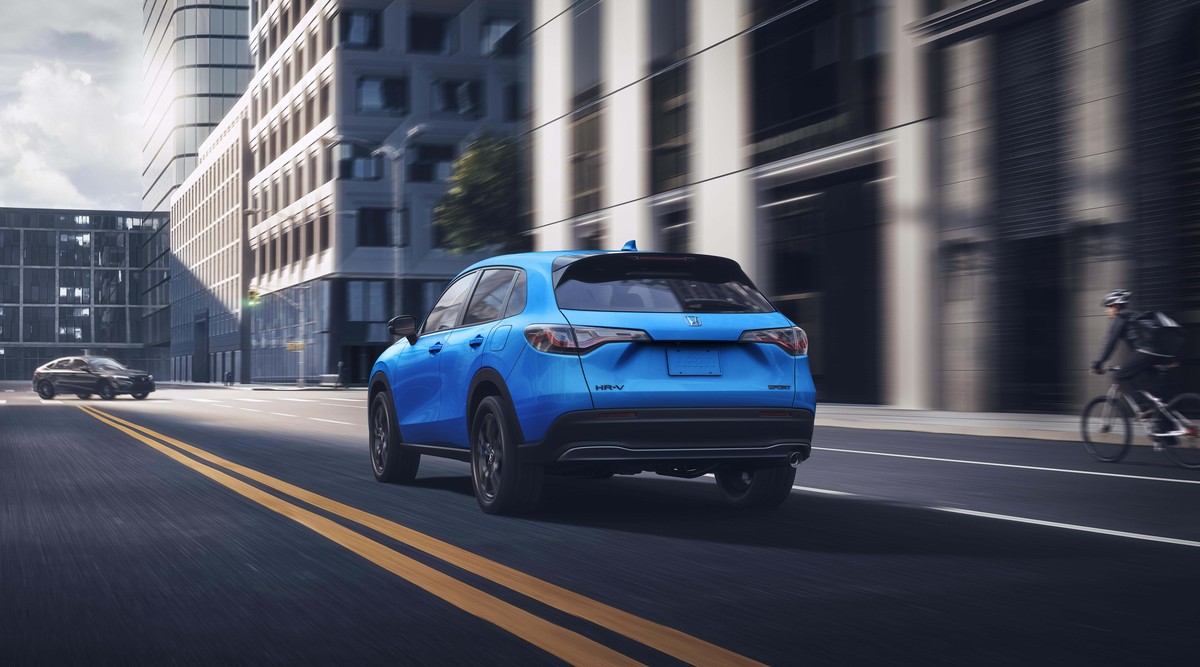 2026 Honda HR-V Sport (FWD) — Rear three-quarter