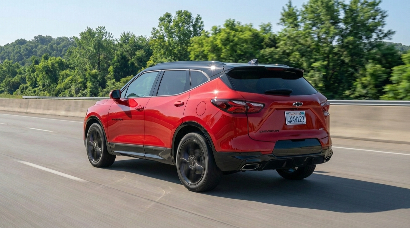 2026 Chevrolet Blazer 2LT — Rear three-quarter