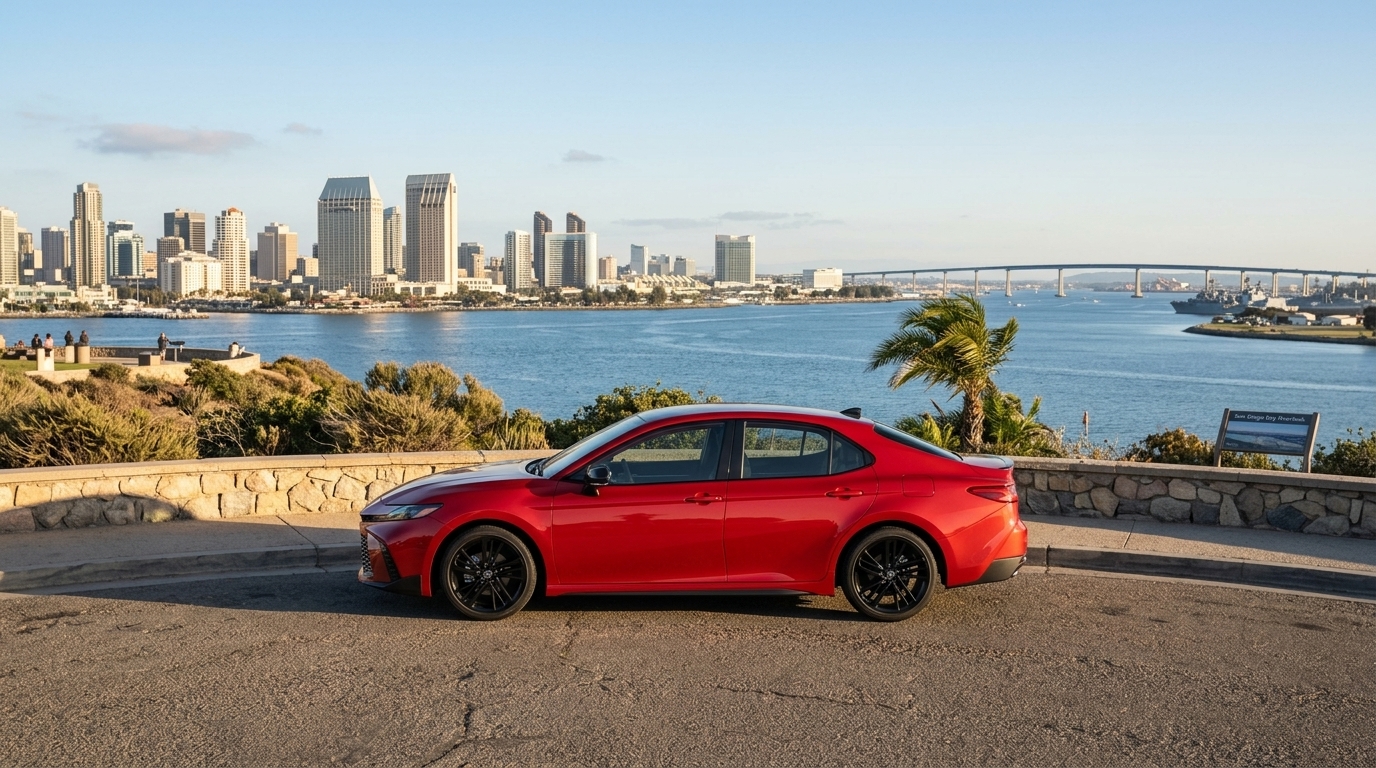 2026 Toyota Camry SE FWD — Profile